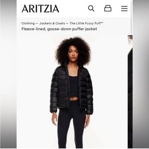 TNA - The little fuzzy puff jacket